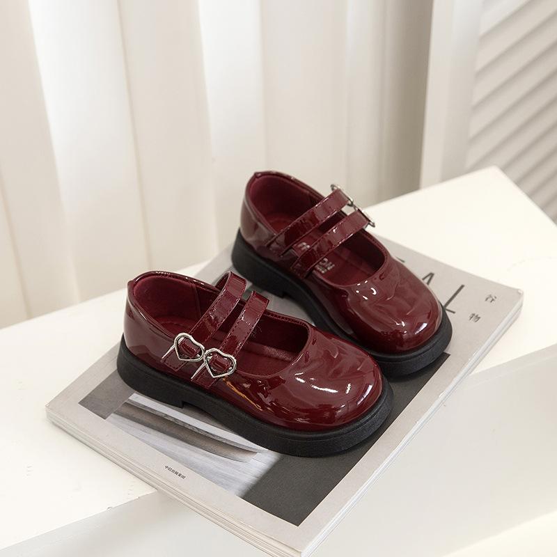 Girls princess shoes 2025 summer new leather shoes children's small leather shoes girls dress soft-soled shoes women's treasure single shoes