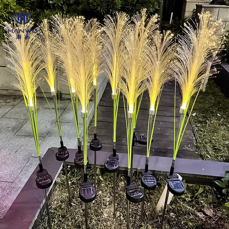 1~8PCS LED Solar Garden Lamp Waterproof Reed Light Outdoor Lawn Yard Garden Christmas Decoration Light Decor Solar Power Lights