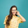TUREZING Round High Quality Optometry Glasses for Men Women 0 to +6.0 Vision Correction
