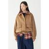 Synthetic Suede Out Pocket Blouson 9176361973