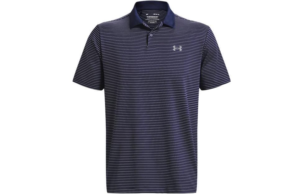 Under Armour Polo Shirt Men s Marine Blue 1377376-410 XL