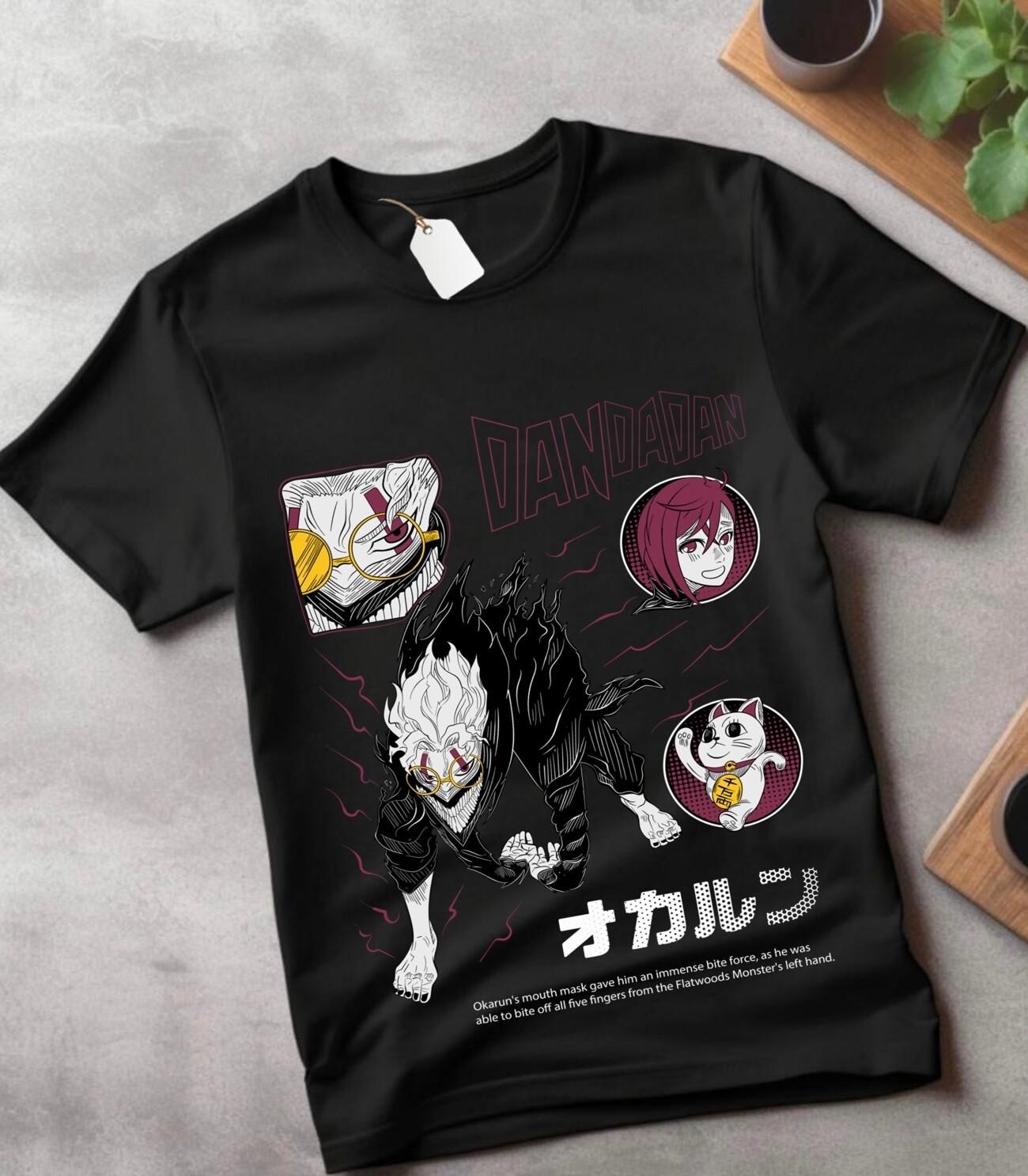 Dandadan T-Shirt Mens Womens Tees Top Japanaise Anime Manga Gift Exclusive Shirt gifts 4XL