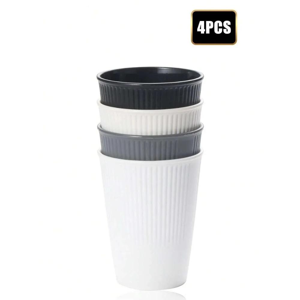 4/11pcs Reusable plastic cup, PP material, multi-color, suitable for camping picnic kitchen and, microwave and dishwasher safe