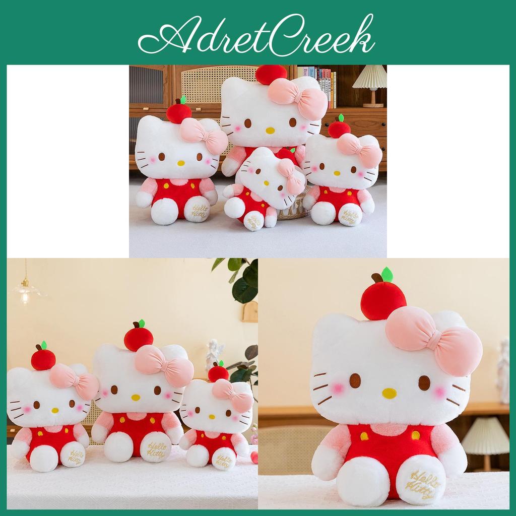 Apple Kt Cat Plush Toy Large Cartoon Stuffed Animal For Kids Girls Gift