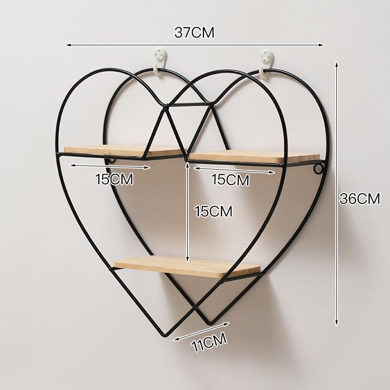 Creative Dressing Table Cosmetics Storage Rack Beauty Shop Wall Skincare Product Compartment Shelf Wall Mounted  Bathroom Shelf