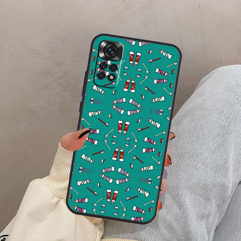

Стоматолог Зуб Стоматологический Гигиенист Для Xiaomi Redmi Note 14 9 10 11 12 13 15 Pro Plus Чехол Обложка Для Redmi 15C 14C 12C 10C 13C Redmi 12 4G