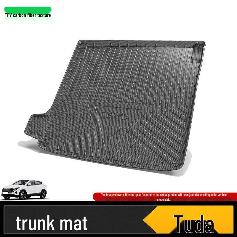 Nissan Trunk Mat for Sylphy, Qashqai, Teana, X-Trail, Terra, Qirida, Kicks, Murano, Paladin, Tu Da Tu