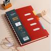 210 Pages Subject Notebook Thickened Coil Page Coil Notebook Draft Notebook  For Students
