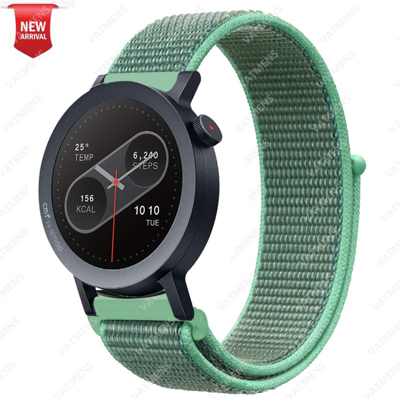 Řemínek pro chytré hodinky CMF Watch Pro 2 Náhradní náramek Nylonový sportovní smyčkový řemínek Correa pro CMF Watch Pro 2