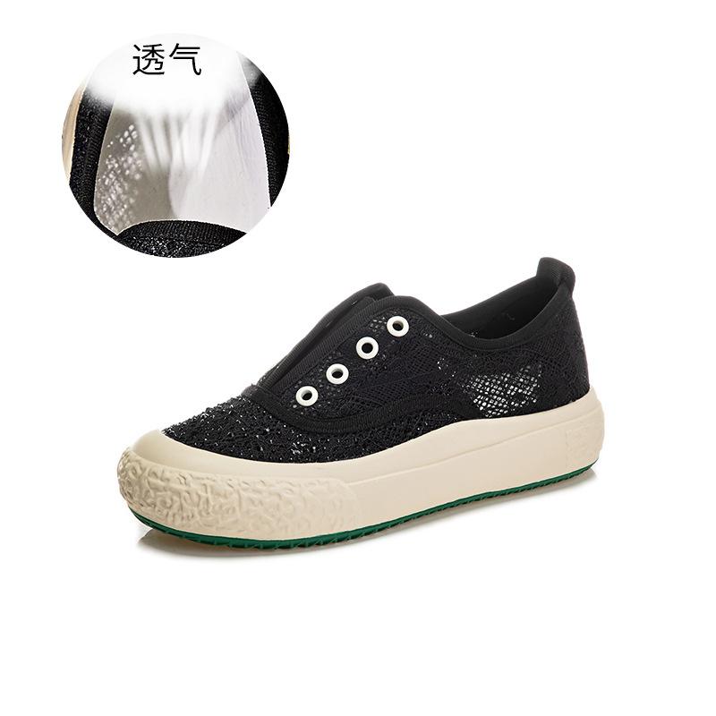 

Новые туфли для рыбалки женские летние 2025 женские туфли с одной педалью женские универсальные повседневные туфли на толстой подошве дышащие женские туфли 35 чёрный