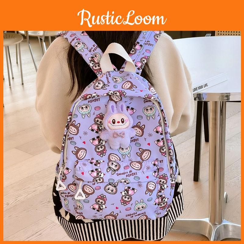 And Stylish Fun Childrens Cartoon Rabbit Backpack With Comfortable Straps Shoulder