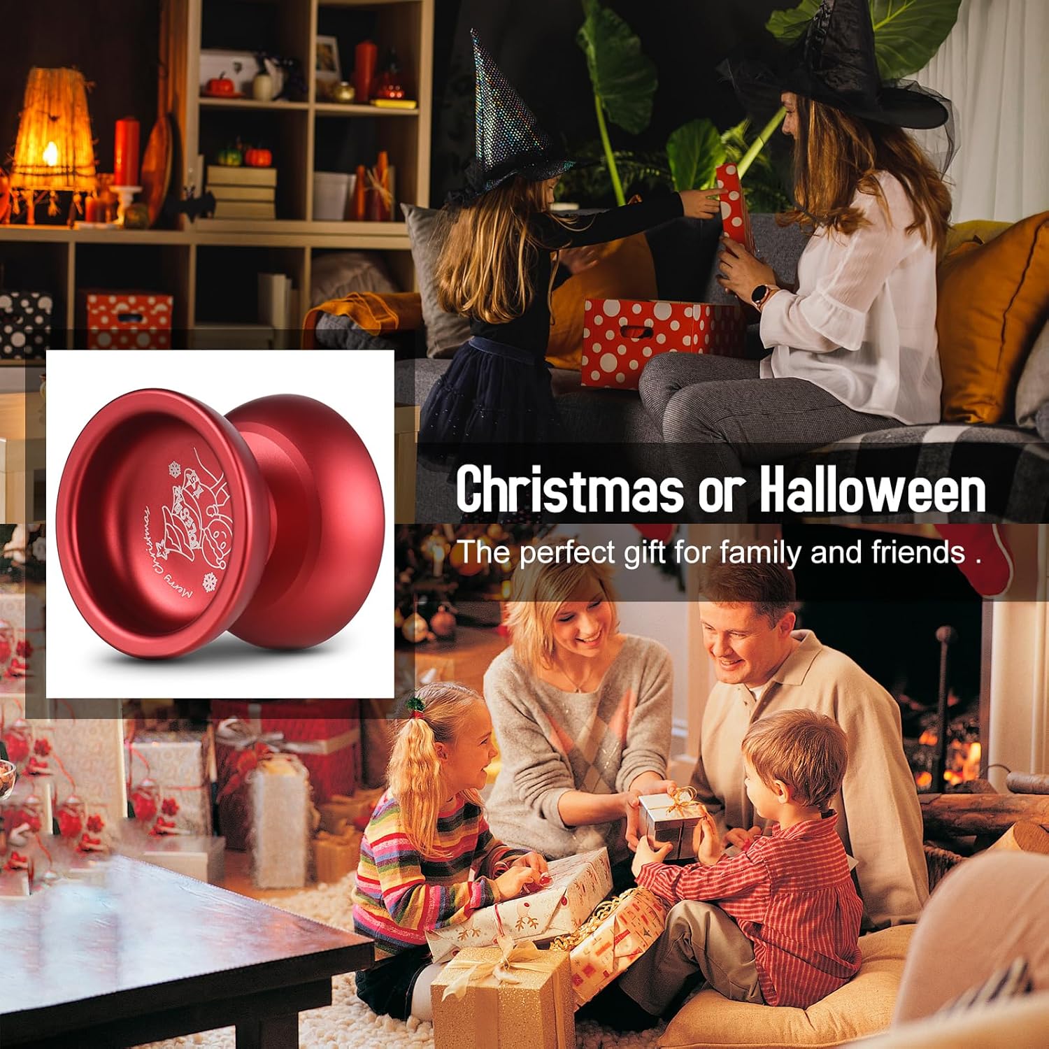 

doorslay Отзывчивый йо-йо с дополнительным неотзывчивым подшипником для йо-йо, профессиональный йо-йо для детей, сплав йо-йо красный