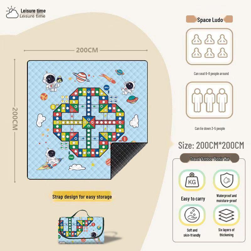 KarLot Thickened Waterproof Picnic & Camping Mat 200*200