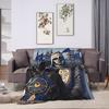 Baldwin IV of Jerusalem Flannel Blanket Adults Child Super Soft Throw Blanket Winter Home Decor Bedspread Sofa Bed Cover