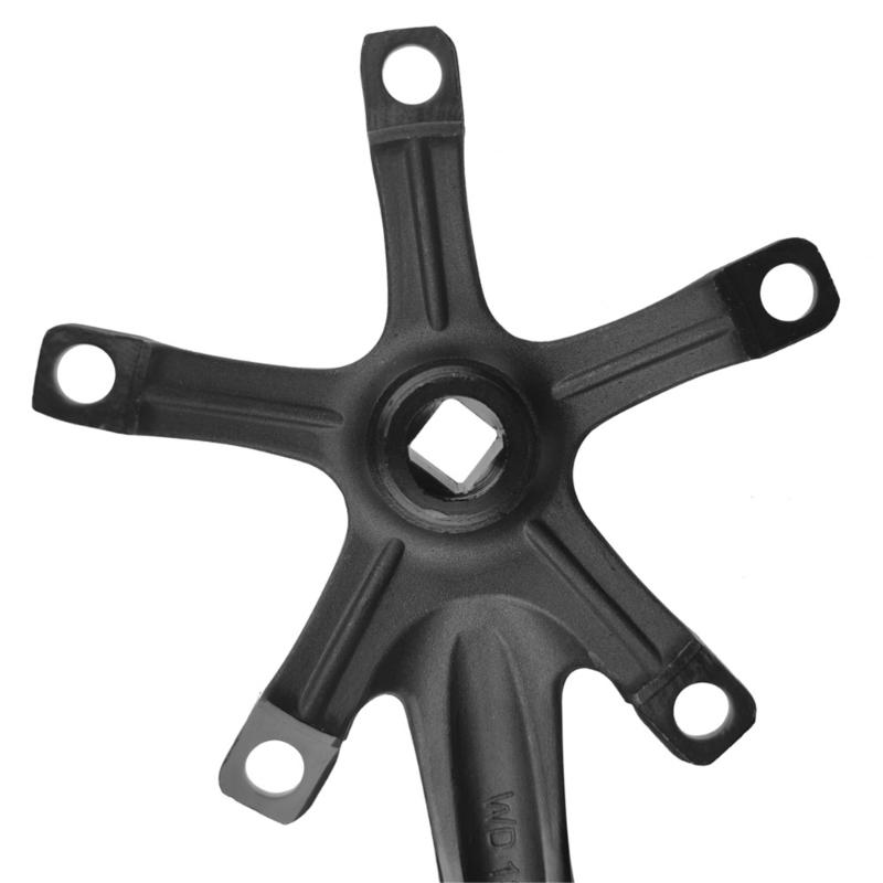 Braço de Pedivela Horizontal Bicicleta Pedivela Direito Esquerdo Braço de Pedivela Bicicleta Generies para Atualizações de Motor Central