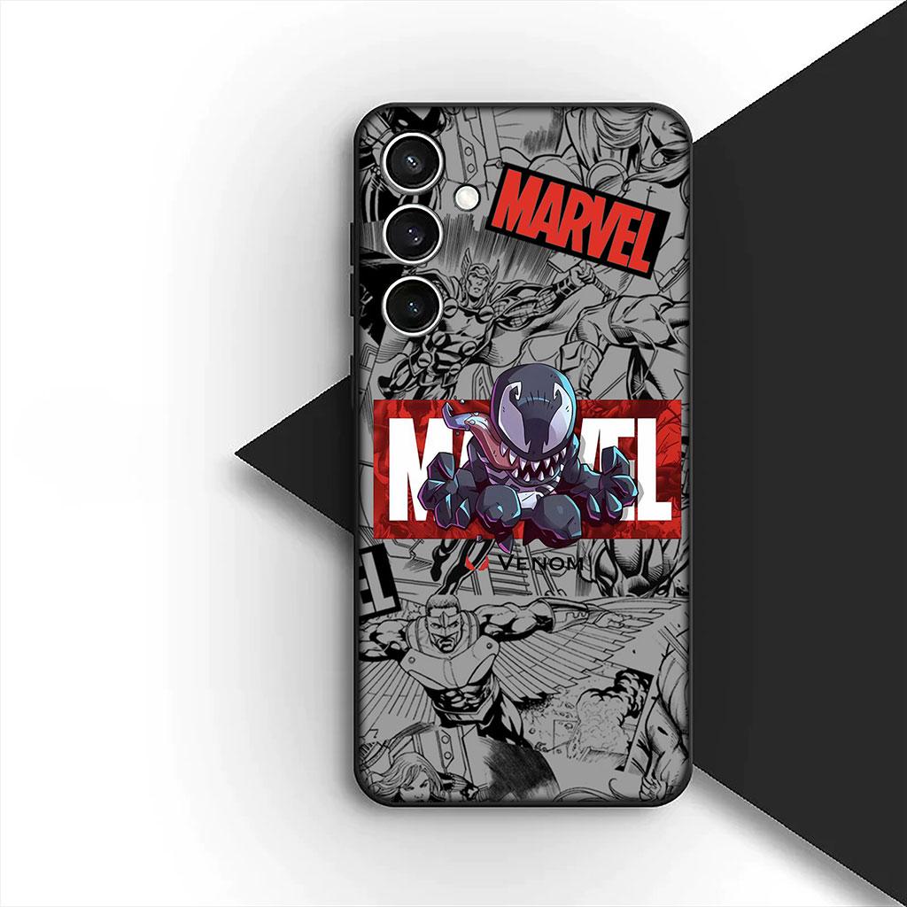 Phone Cover for Motorola Moto G86 G57 E14 E15 G14 G34 G35 G84 G24 A54 G15 Power E22 Case SpiderMan Marvel Venom Spider Man