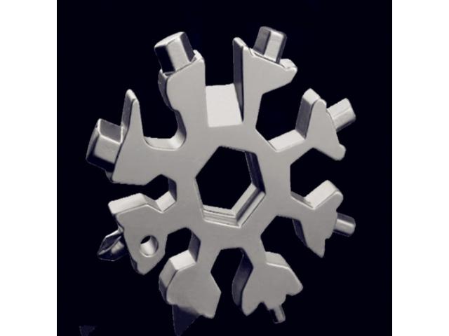 Multitool 18-In-1 Snowflake Wrench