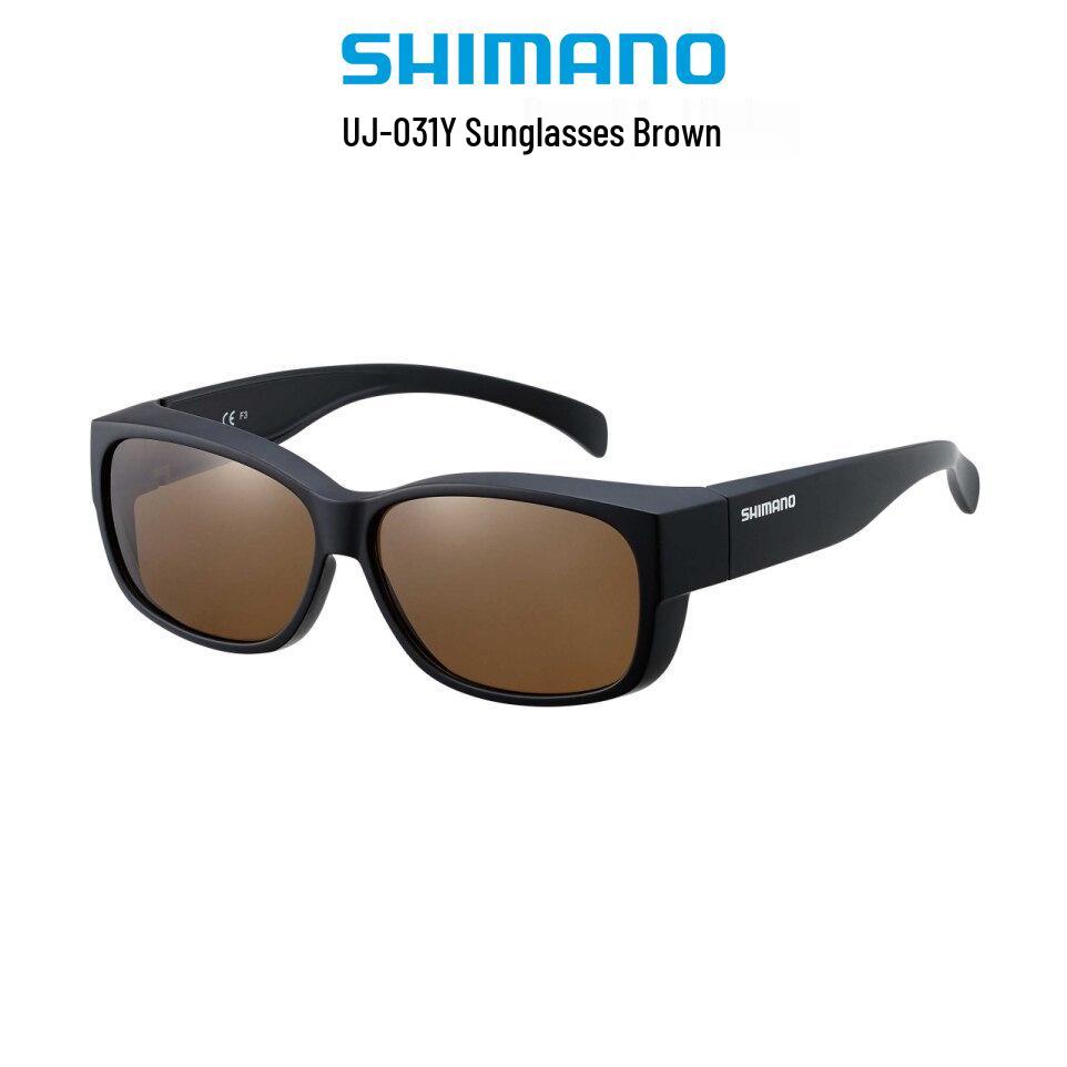 Shimano UJ-031Y Polarisierte HD-Angelbrille: Blendfrei, Schwimmfähig, Starker Lichtschutz
