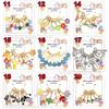 Cat Knitting Stitch Markers Metal Animal Enamel Charms Crochet Locking Knitting Markers Sew Accessories