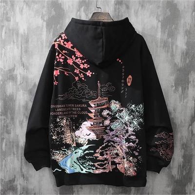 Creative Trendy Plus Velvet Unisex kapuuts sügis- ja talvine hip-hop tänavalaskmispaari spordikapuuts