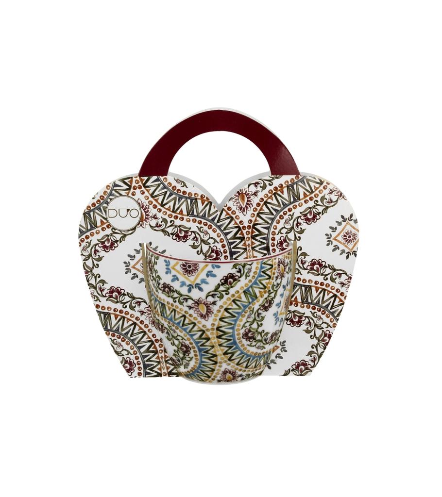 Estrella Ethnic Mosaic Porcelain Mug 460