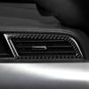 Carbon Fiber Car Dashboard Air Conditioner Outlet Vent Sticker Interior Decal For Ford Mustang GT 2015- Car