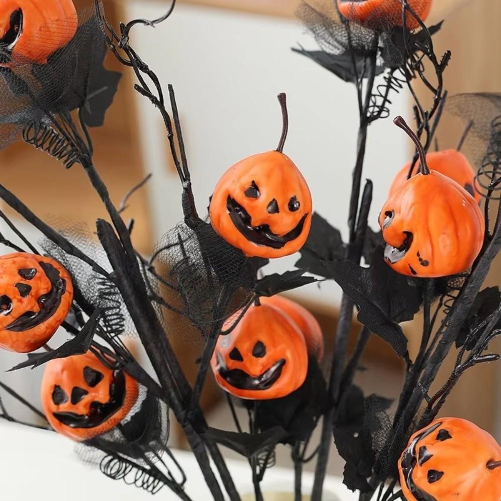Flannelette Pumpkin Maple Leaf Decor Berry Branches Pumpkin Pumpkin Berry Branches Artificial Maple Home