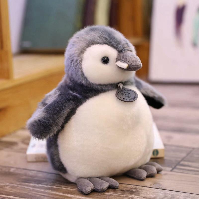 New Cute Emperor Penguin Doll Plush Toy Couple Penguin Wedding Doll 18cm