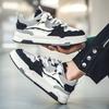 Mode für Männer und Frauen Leder Sneakers Frühling Neue bequeme Plattform Freizeitschuhe Vulkanisierte Schuhe Mode Schnürschuh Laufschuh