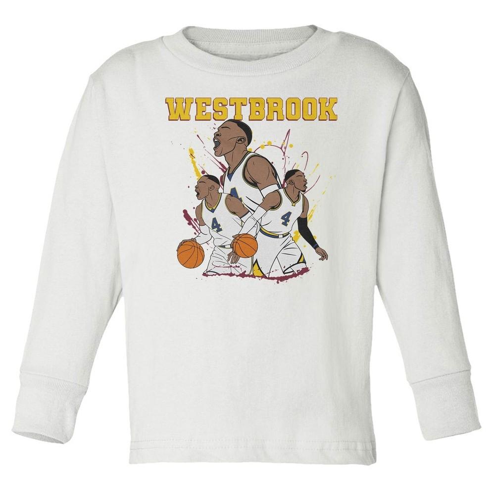 Westbrook Basketball Tribute - Denver Hoops Fan Toddler Long Sleeve TShirt Unisex T-Shirt XXXXL