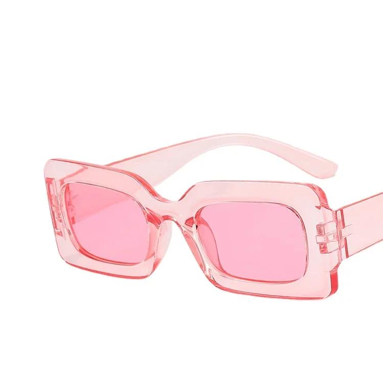 New Small Rectangular Women's Sunglasses Women Vintage Brand Sun Glasses Fashion Outdoor Street Photo Glasses UV400 Eyewear