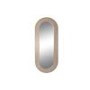 Oval Wooden Wall Mirror - Home ESPRIT - 166x71.5 Cm - Multicoloured - Wall-mounted - Lacquered - Casual