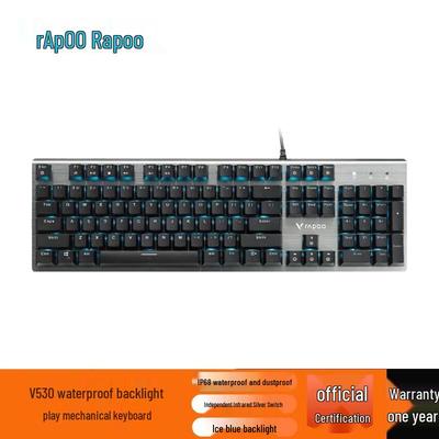 Rapoo V530 RGB Oyuncu Mekanik Klavye