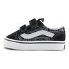 Vans נעלי הליכה עמידות נמוכות לאיזון נעלי תינוק שחור אפור לבן VN0009RCN42