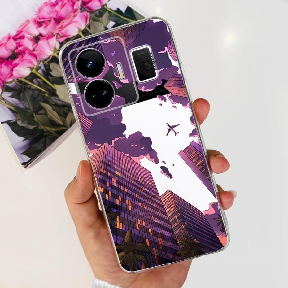 For Realme GT3 RMX3709 Cool Dragon Cartoon Phone Case For Realme GT 3 GT3 240W 5G Soft Silicone TPU Cases