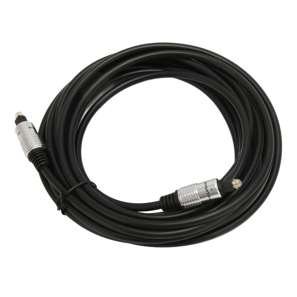 Aluminum Alloy Housing Digital Sound Cable Gold Plated Fiber Optic Cable  Digital Audio Devices