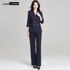 Women's Elegant Business Blazer Two-Piece Suit