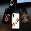 G-Galatasaray 1905 Handyhülle für Samsung Galaxy A73,21,22,32,71,53,52,51,80,5G Weiche Schwarze Hülle