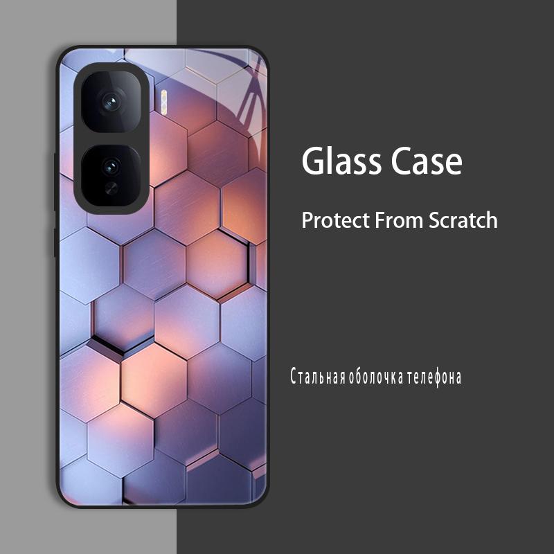 For Vivo IQOO Neo 10 Pro Neo10 Case Cover Tempered Glass Case Hard CoqueBumper For iQOO Z9 Turbo Z9S Pro Z9X Protect Case