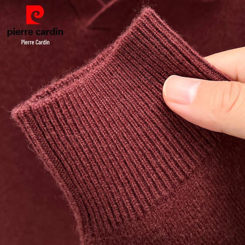 Pierre Cardin Men's 100% Wool Polo Collar Sweater