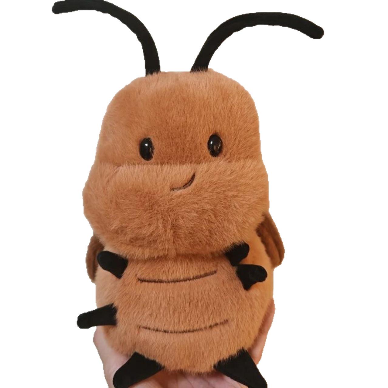 

Cute and smirky Xiaoqiang plush doll big cockroach doll creative rag doll toy funny ugly cute doll 20cm