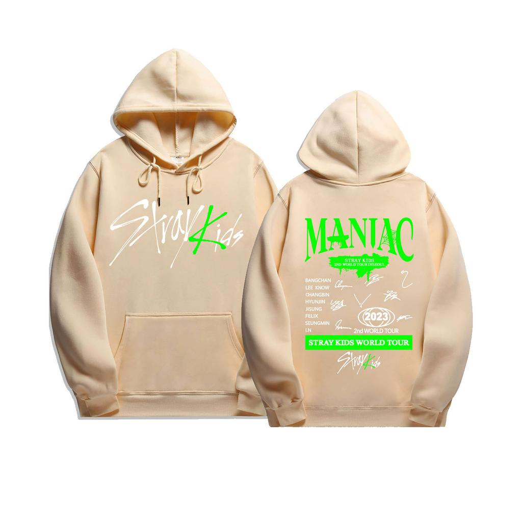 Straykids Men Hoodies Harajuku Sports Men's Sweater Printing Trend Fashion Hooded Sweater Youth Top