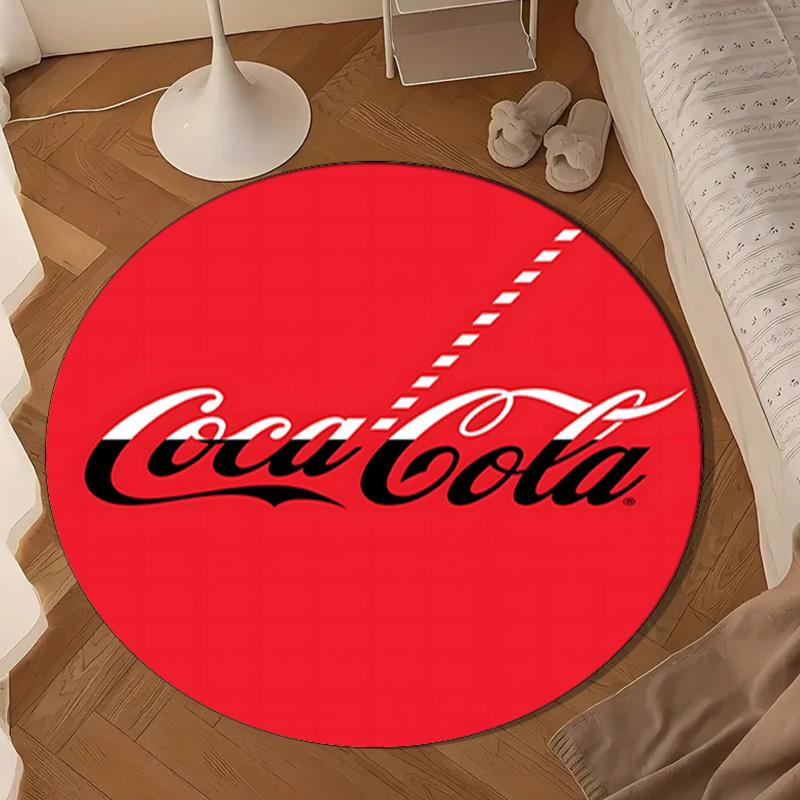 Coca Abstract Art Round mat Home Decor, Chair rug For livingroom,Bedroom, doormat home decor Birthday Gift Christmas Gifts