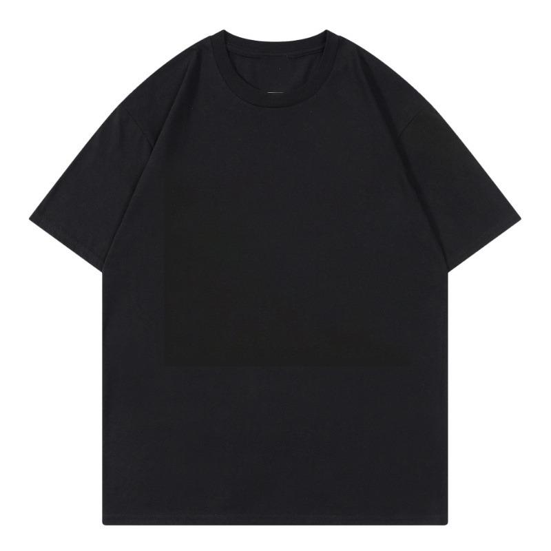 High Quality Organic Pure Cotton Men's T-shirt Summer Pure Cotton Unisex Casual Fashion T-shirt Men Tops Tee