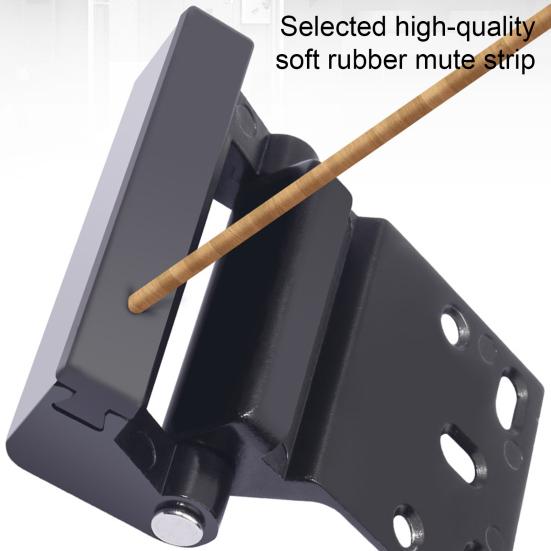 Door Buckle High Hardness 800lbs Force Resistance Thick Aluminum Alloy Anti-theft Easy To Install Buckle Safety Door Lock
