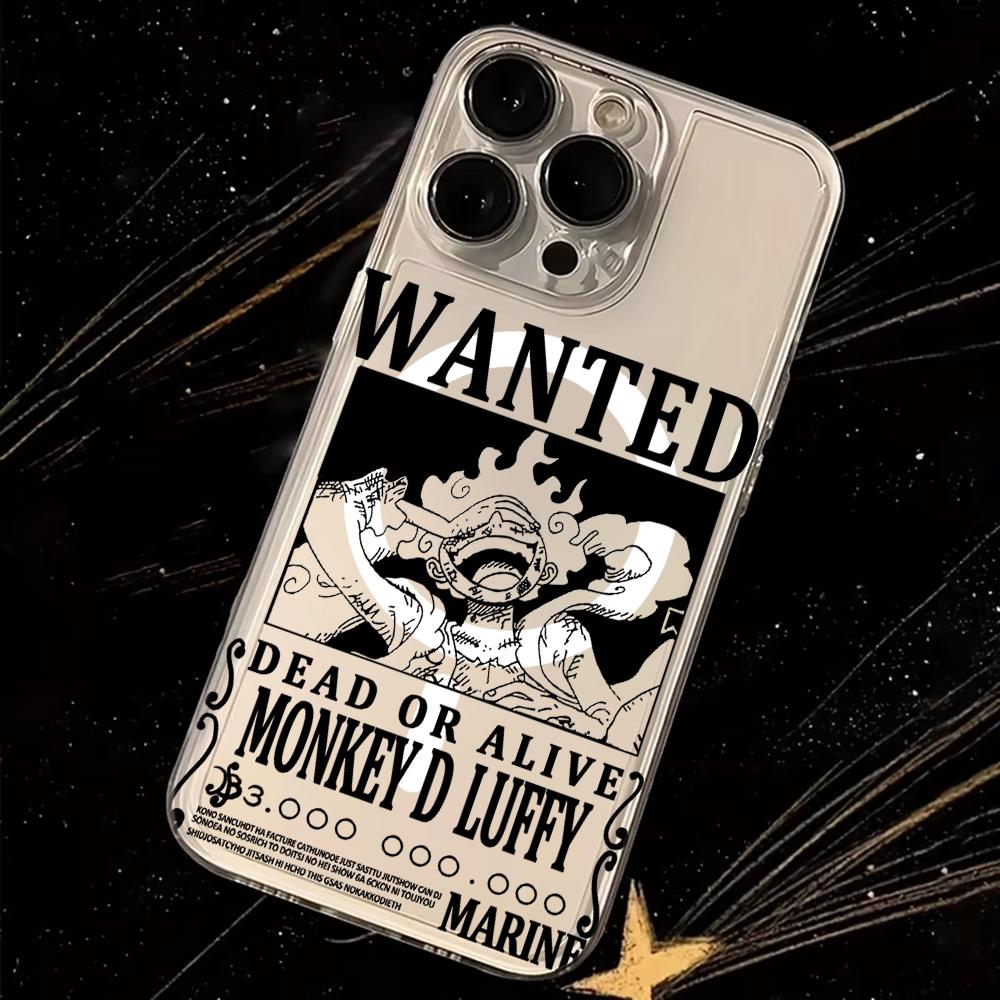

Anime Ones Pieces Luffys Magnetic Phone Case for iPhone 17 16 15 14 13 12 11 8 7 Air Plus Pro Max X XR XSMax Soft Clear Tpu iPhone 11