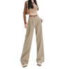 Korean Version of Harajuku High-waisted Straight Jeans Women's Spring and Autumn New Loose Mopping Wide-leg Jeans