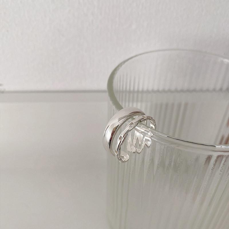 

Stylish Korean Fashion Open Adjustable Ring For Women Featuring Elegant Cow Pattern Design