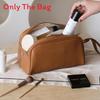 Style High Capacity Portable Pu Makeup Organizer For Travel And Home Use