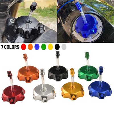 For Yamaha Honda KTM Kawasaki Suzuki ATV Dirt Bike Motorcycle Universal 50mm CNC Aluminum Racing Gas Fuel Tank Cap With Vent Cap Fuel Tank Caps3